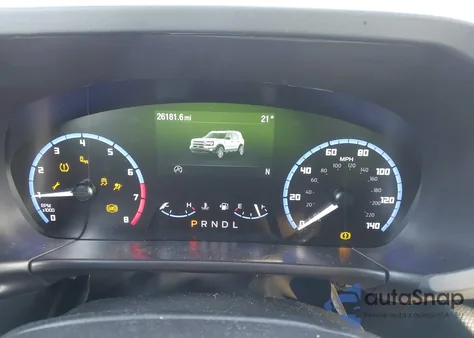 2024 Ford Bronco Sport Big Bend z USA, uszkodzony, nr VIN 3FMCR9B68RRE85926